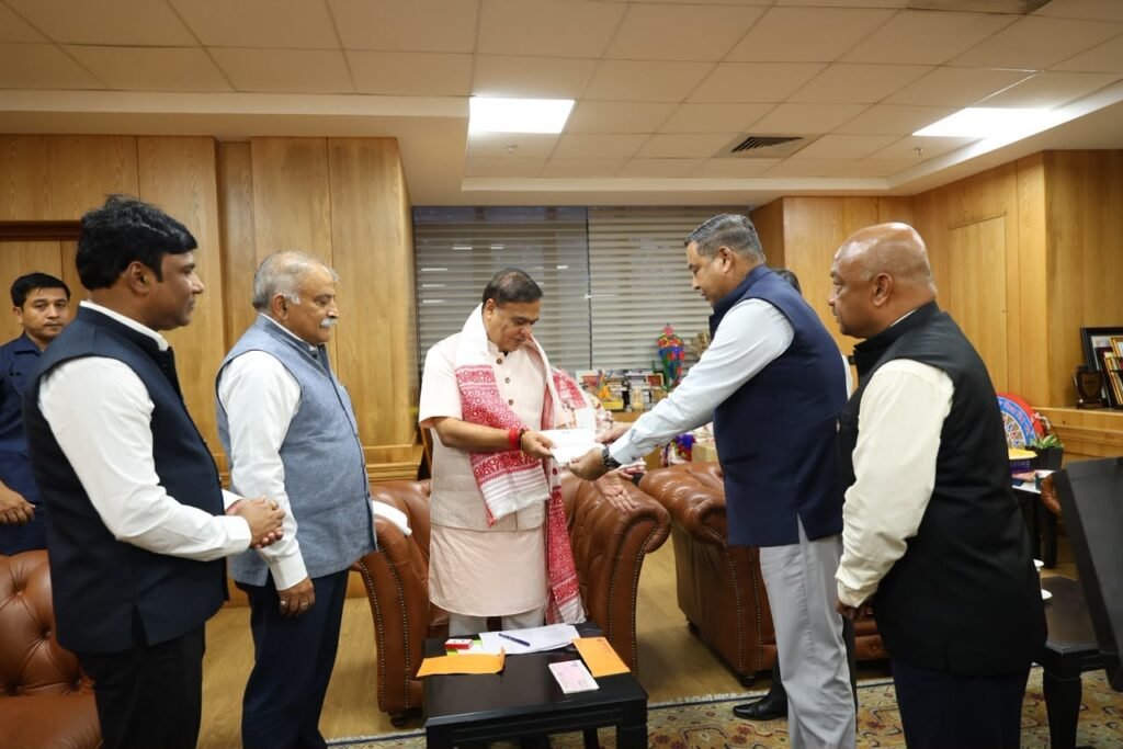 Directorate of Sainik Welfare, Assam contributes ₹ 25 Lakhto Chief Minister’s Relief Fund